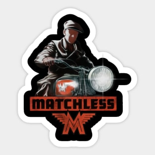 Matchless Motorcycle England by MotorManiac Sticker